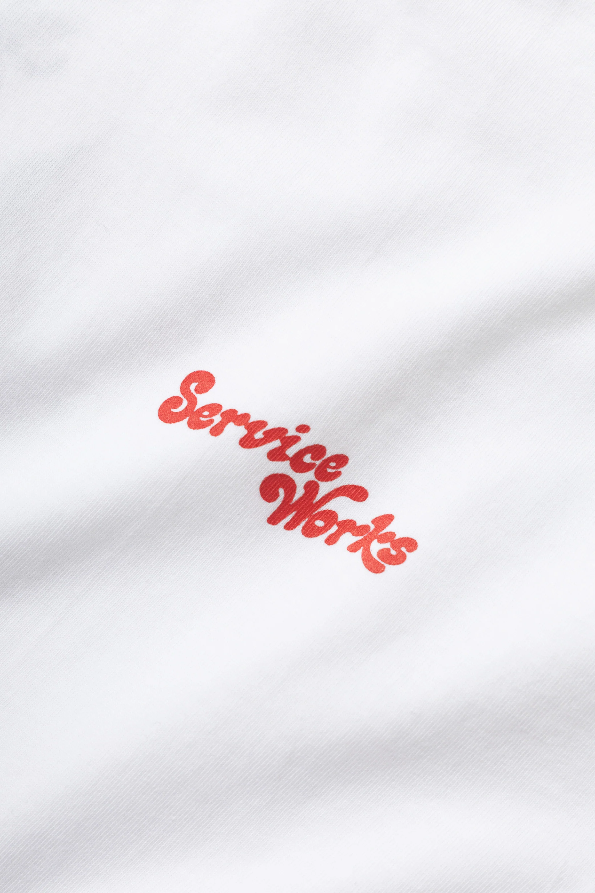 Service Works - Work + Pleasure Tee - White - Image 3
