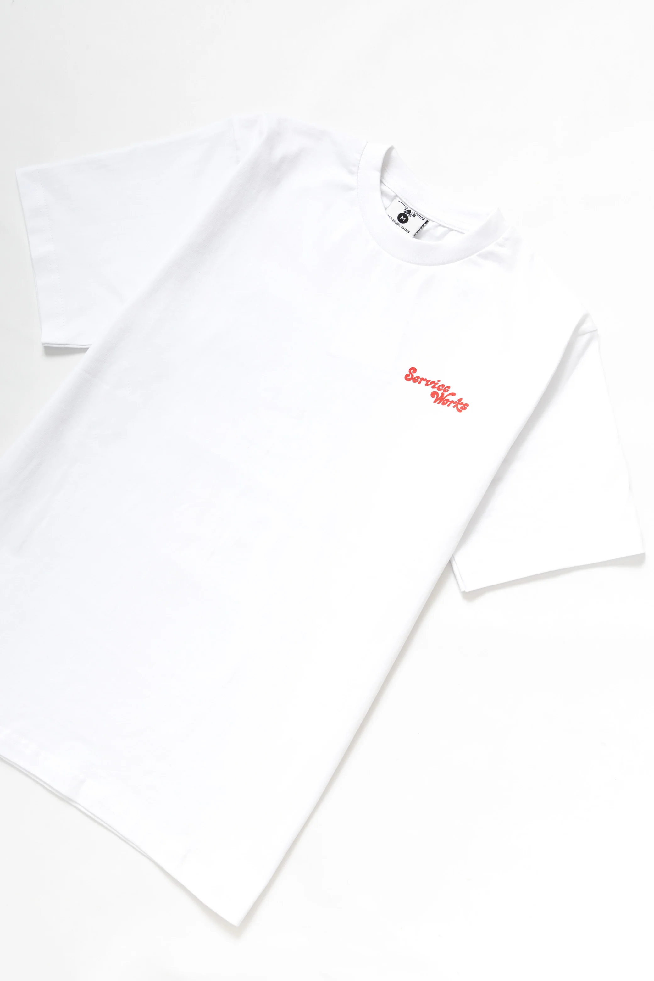 Service Works - Work + Pleasure Tee - White - Image 7