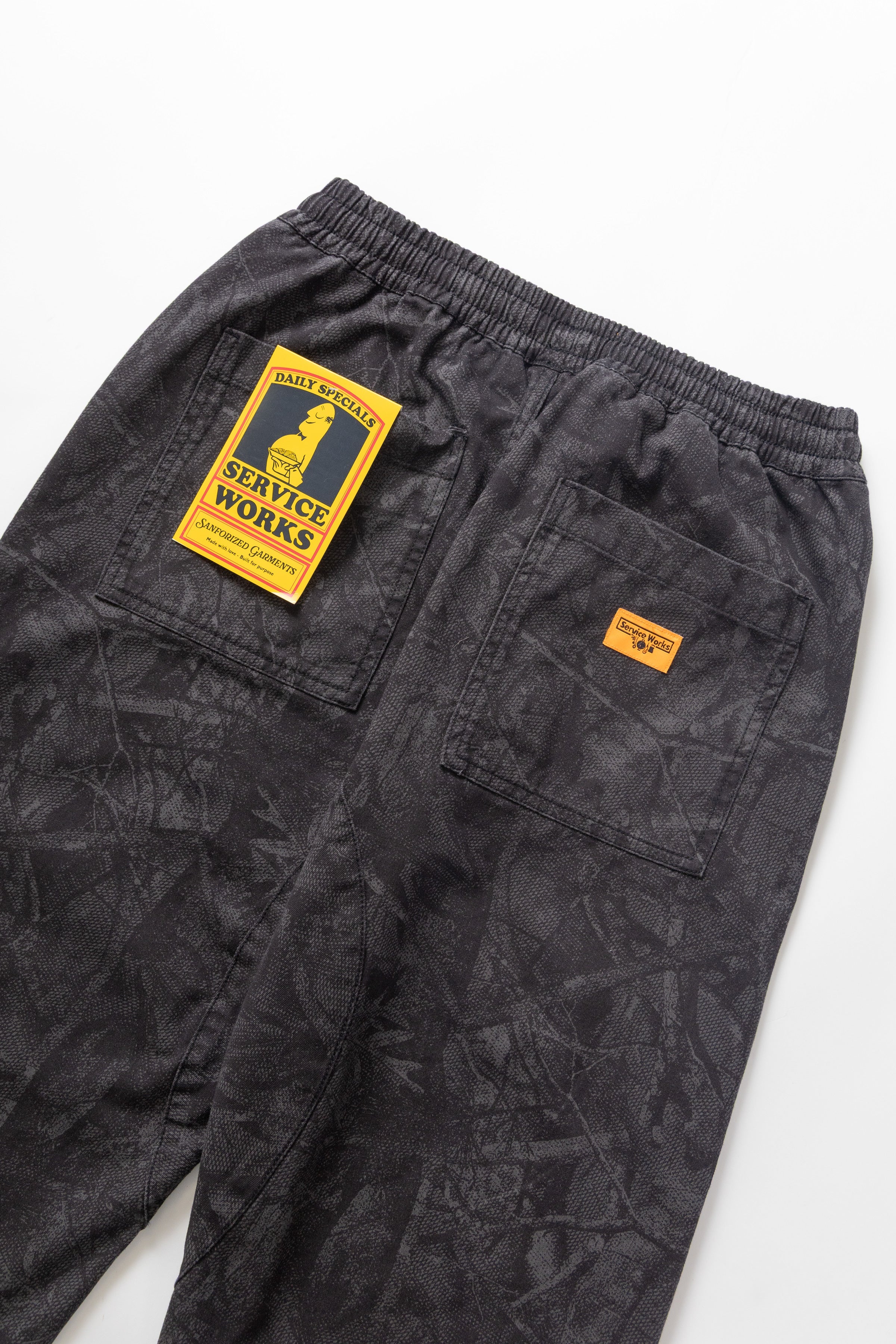 Service Works - Xerox Camo Chef Pants - Mono - Image 4